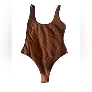 SKIMS Brown Bodysuit